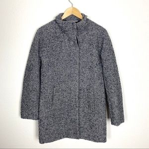 J. Crew Factory Tweed City Coat Size 6